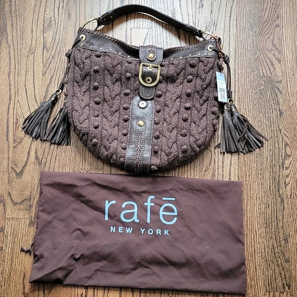 Rafe Cable Knit Hobo